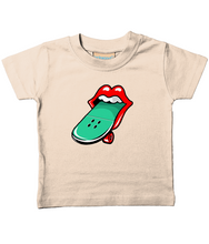 Load image into Gallery viewer, Rock and Roll, Mixing Iconic Rock and Awesome Skate Design, Organic Cotton Toddler Tee
